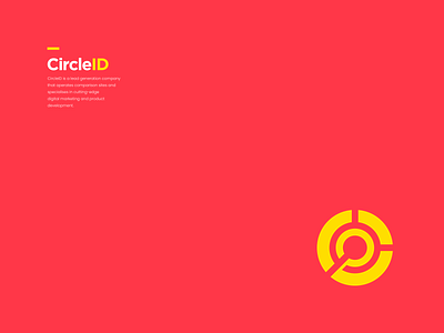 CircleID app apps circle clogo colorful design icon illustration logo logotype modern modernlogo monogram ui ux