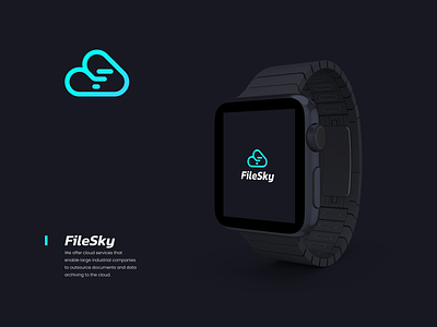 FileSky app branding cloud colorful data design fly icon illustration logo mark modern services system ui ux