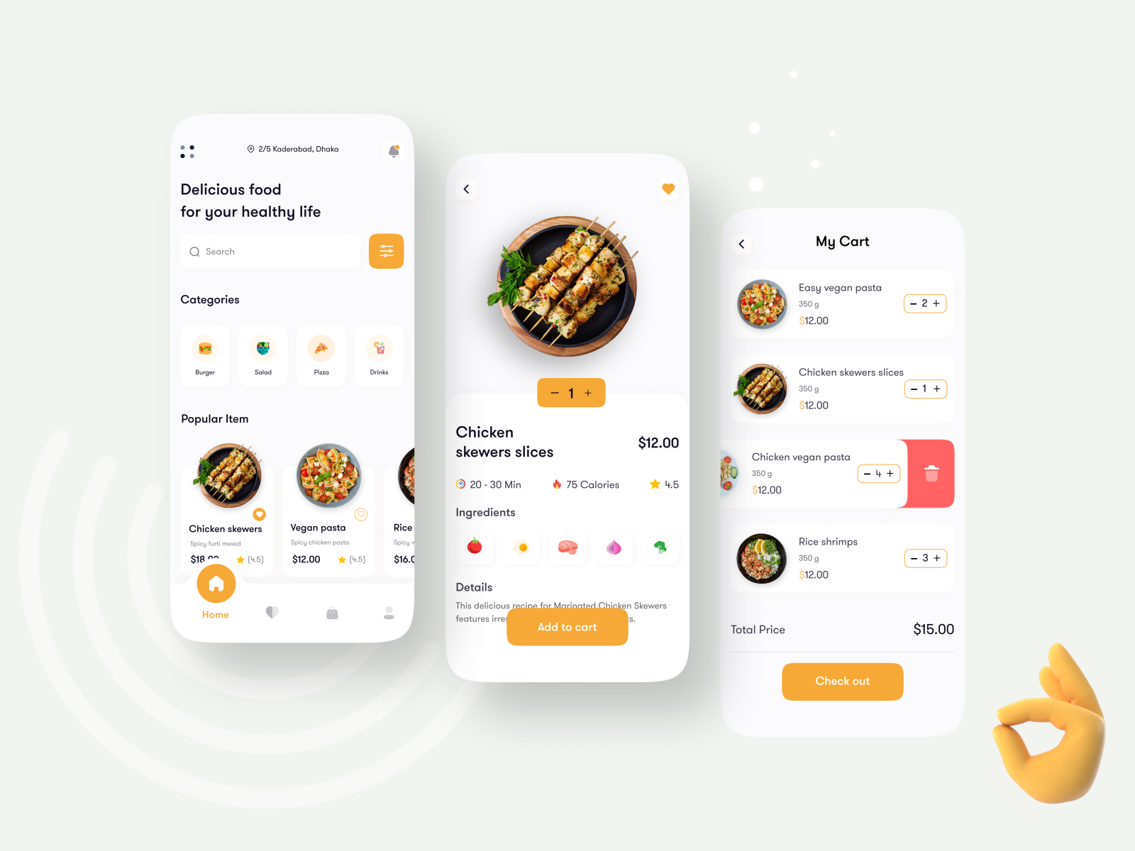 Platter || Food Delivery App by Unbox Digital on Dribbble