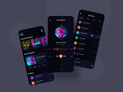 Music Streaming App Concept!