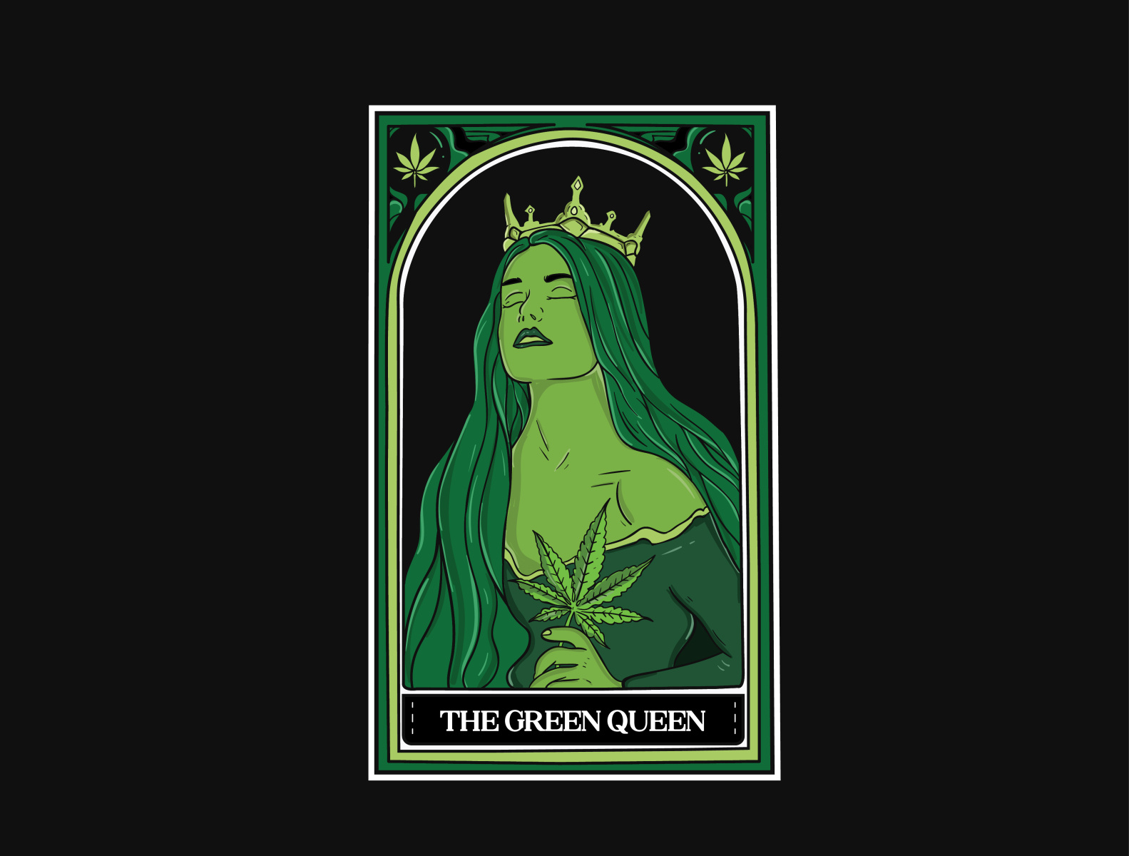 Queen Green Logo By Bara Abimanyu On Dribbble queen-green-logo-by-bara-abimanyu-on-dribbble