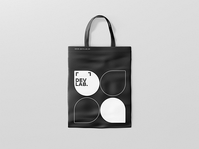 Bag for Digital Company - DEVLAB adobe illustrator adobe photoshop branding logo