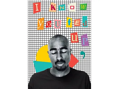 Keep Ya Head Up 2pac adobe photoshop collage art design motivation motivational motivations poster