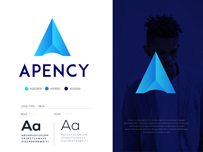 apency logo l a logo l a symble a letter a logo a monogram a symble brand identity branding business company campany logo creative customer logo 2020 logo design modern new logo recent logo relation tech technology