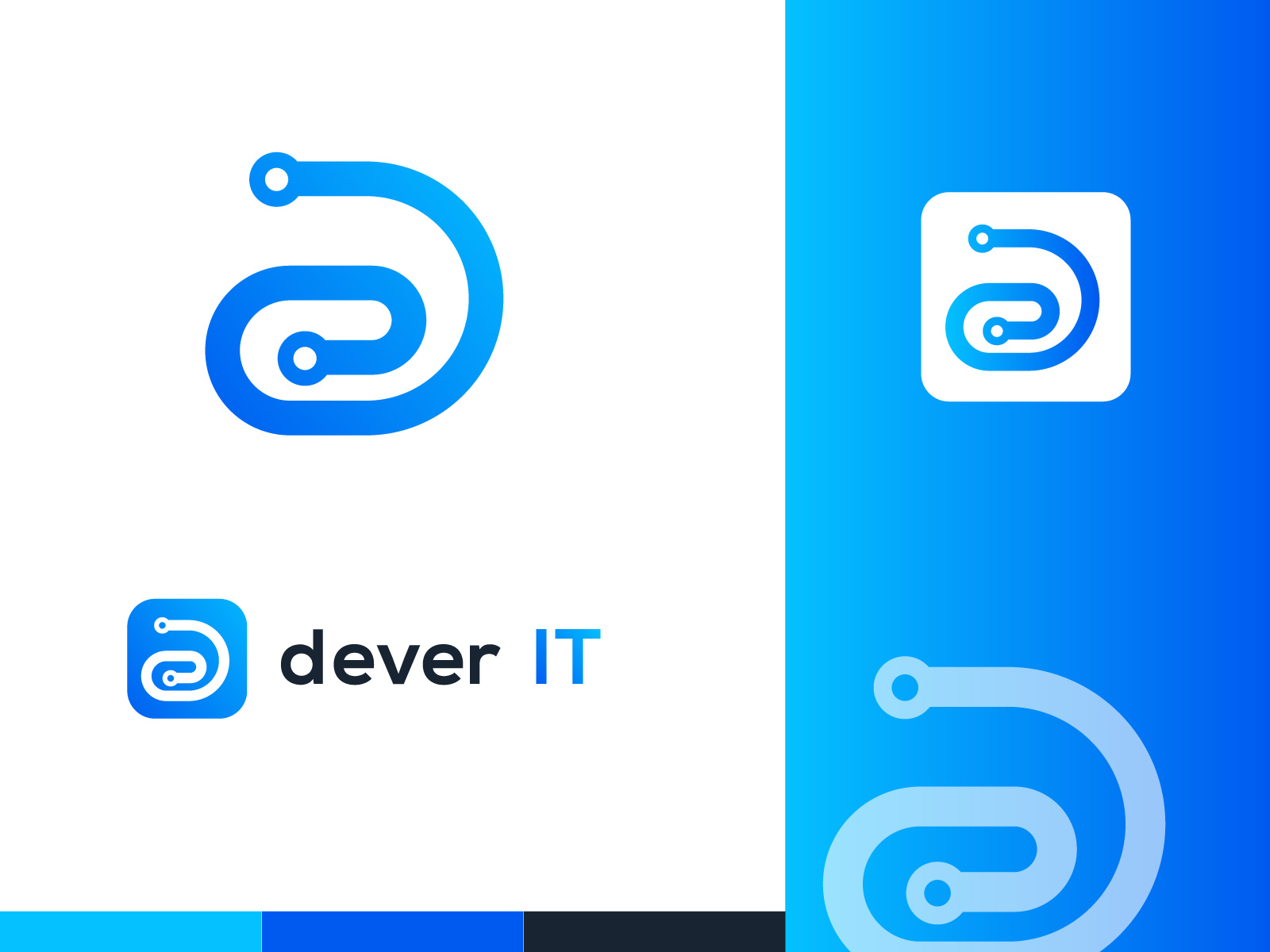 dever IT logo design by Masud Logo Designer on Dribbble