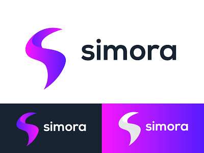 simora - S letter logo design abstract app apps logo design brand identity business company concept logo 2020 logo agency logos modern logo designer s logo mark s modern logo smart logo typo