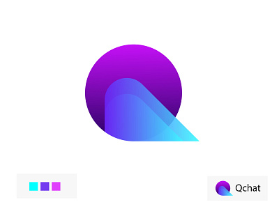 Q chat app icon  q letter icon   q letter logo