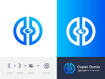 security logo l professional mark brand identity branding business company cd mark creative logo letter c letter d lettering modern modernism proffesional logo security security mark simple logo