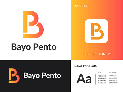 b letter logo l modern logo l bp logo l pb logo bp logo brand identity branding business business company concept corporate design creative gradient logo 2020 logo agency logo designer logo maker logo mark logotype modern monogram recent logo smart logo symble