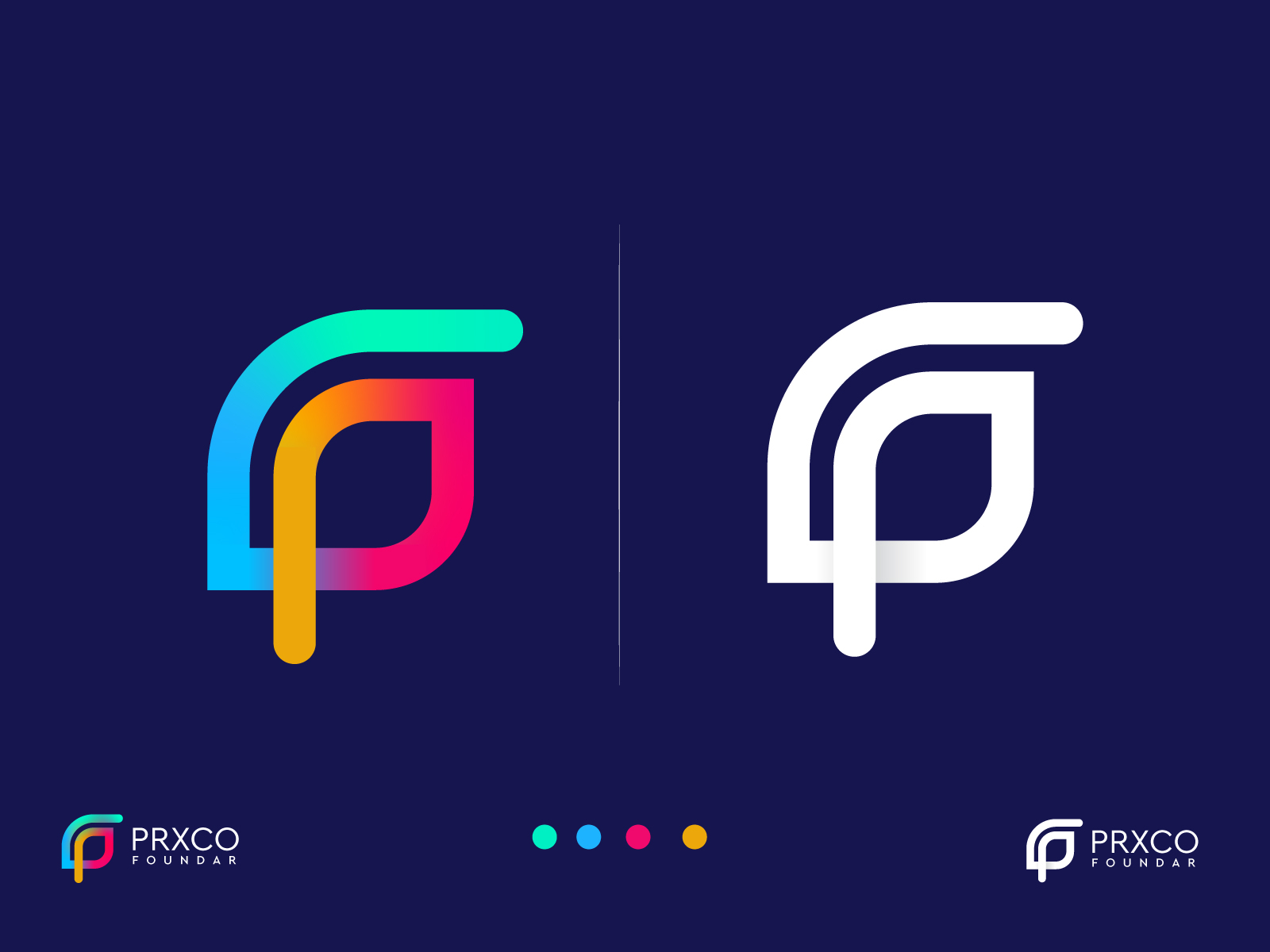 modern colorful logo design by Masud - Logo Designer on Dribbble