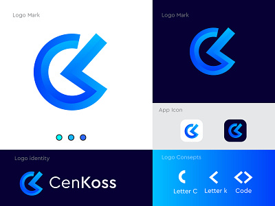 personal portfolio logo for ck