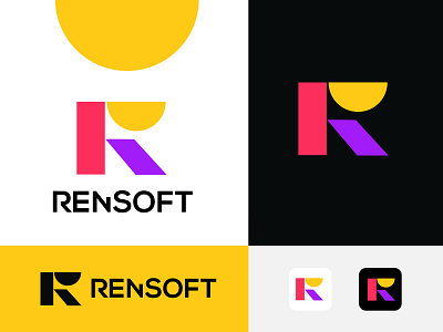 geometric modern letter logo brand identity branding colorful commerce creative dynamic logo graphic design letter logo logo creator logo designer logo pattern mark monogram minimalist logo music simple logo design software technology vector logo