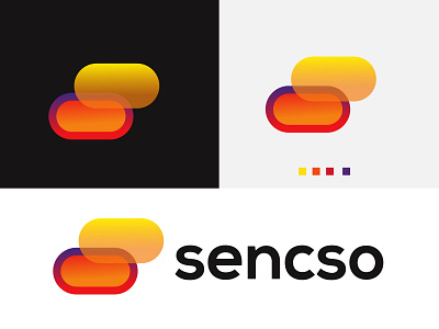 modern s  abstract logo