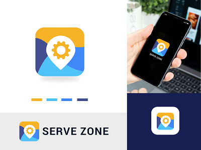 Service zone mobile app icon