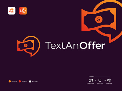 money text offer logo abstract logo best logo brand identity branding business company conceptual logo creative creative logo dollar eye catching logo designer logo logos mark monogram symbol meaningful money monogram logo print startup logo text vector logo