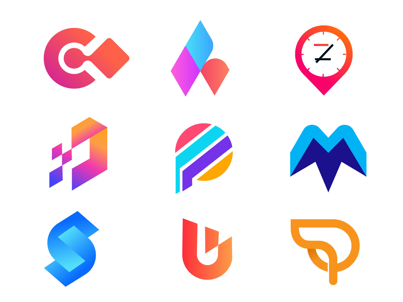 modern logos l logo folio by Masud - Logo Designer on Dribbble