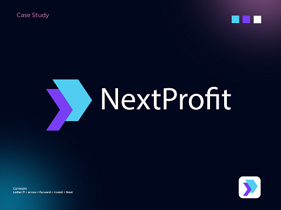 nextprofil l arrow l invest arrow logo brand identity branding corporate logo creative creative logo design development ecommerce invest logo designer logos mark meaningful modern profite