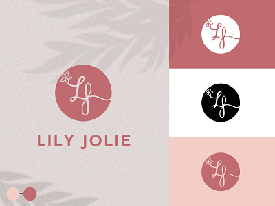 Lily Jolie logo project#3 branding and identity branding design logo logodesign