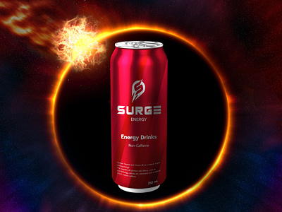 #2 Surge - Energy Drink Logo design (project)