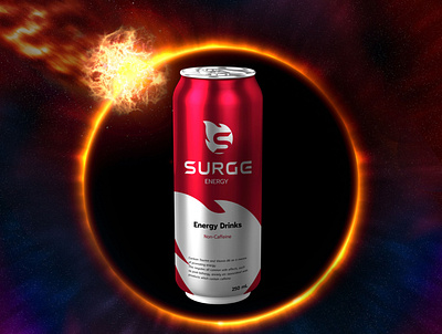 #3 Surge - Energy Drink Logo design (project) beverage logo beverage packaging branding design energy drink logo logodesign