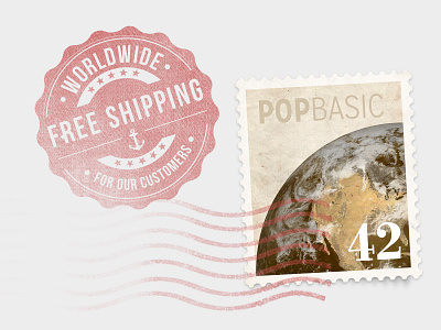 Worldwide Free Shipping free illustration postage shipping stamp worldwide