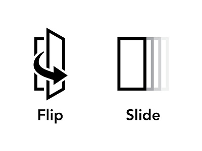 Flip & Slide Icons