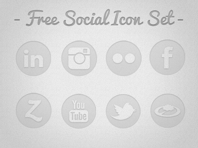 Social icons