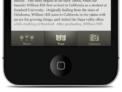 Highlight 2 app button iphone mobile texture ui ux wine