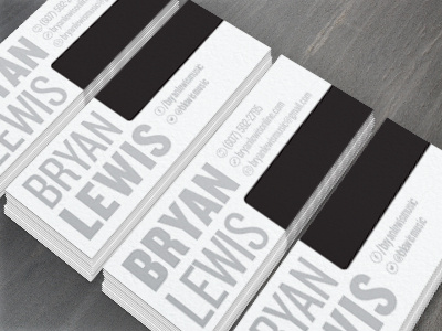 Piano Business Cards branding business cards identity keyboard keys music piano print