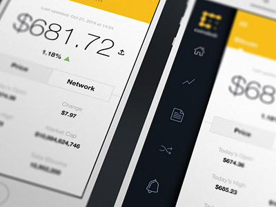 CoinDesk iOS UI