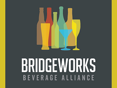 Bridgeworks Beverage Alliance logo branding design logo