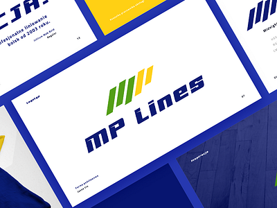 MP Lines Logo Design