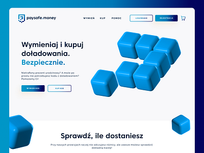 Paysafe.money Website Design