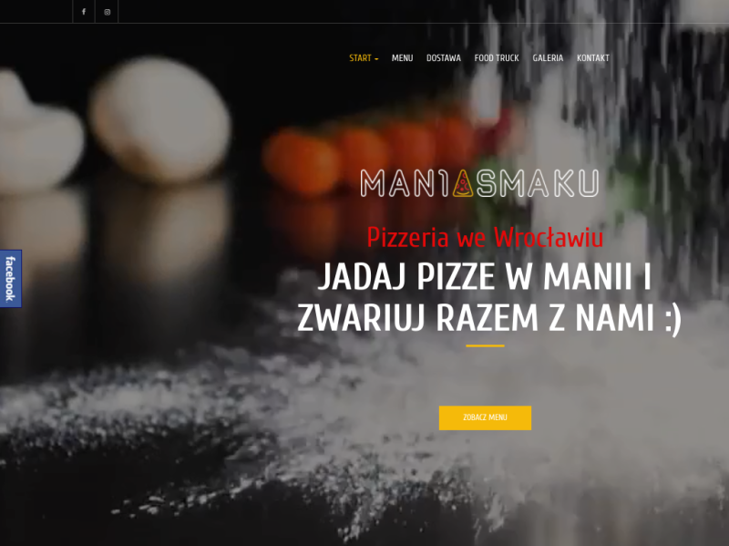 Tworzenie Stron Wordpress Mania Smaku By Krystian Broniszewski On Dribbble