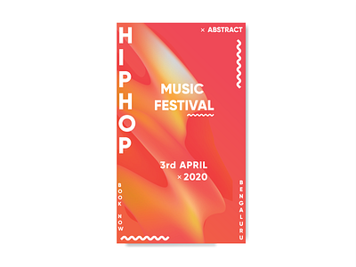 Hip Hop Music Festival Poster