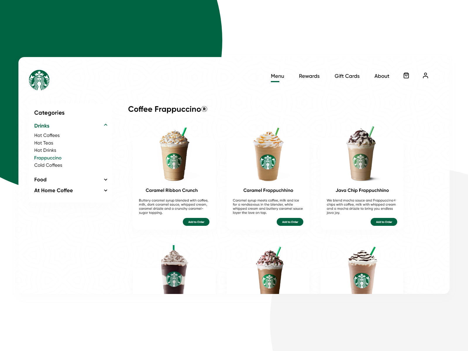 Starbucks  by Aman Agrawal on Dribbble