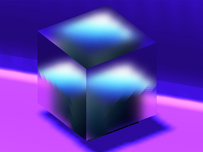 Cube x Spline #2 3d abstract spline spline 3d