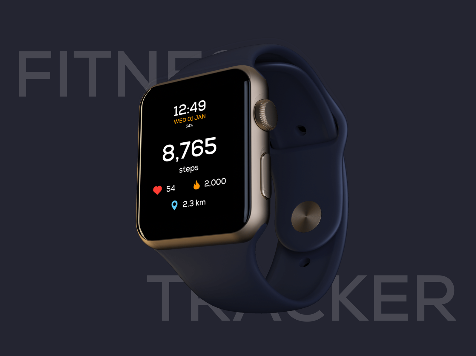Fitness Tracker Apple Watch Face by Aman Agrawal on Dribbble