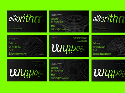 Al9orithm | Humanist Sans-Serif font futuristic graphicdesign kinetic kinetictypography type typeface