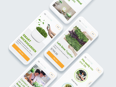 Mobile Version for Smart Microgarden