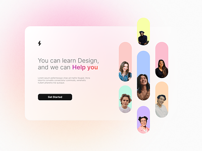 Blur Design blur clean color design figma tech technology ui ui design uidesign webdesign website design