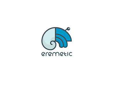 Eremetic docker flat logo
