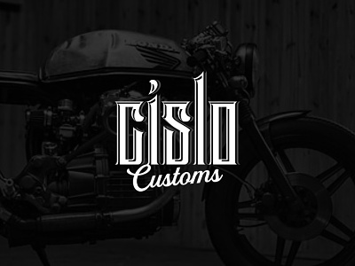 Cislo Customs bicycles crafting customs furniture handmade industrial logo mood moto motorcycle vintage