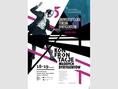 University Conductors Forum music poster
