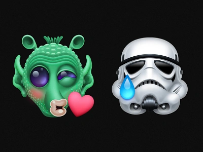 Starwars Sticker Emojis c3po character chewbacca disney emoji facebook force greedo illustration jabba jedi mandalorian maythe4th maythe4thbewithyou r2d2 star wars starwars stickers stormtrooper thebadbatch