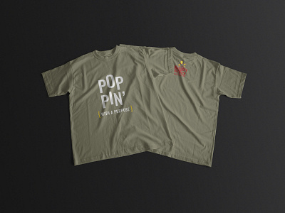 POPPIN WITH A PURPOSE T-SHIRT DESIGN