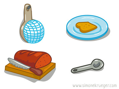 Where is it? Icons Kitchen casual game icon kitchen ui