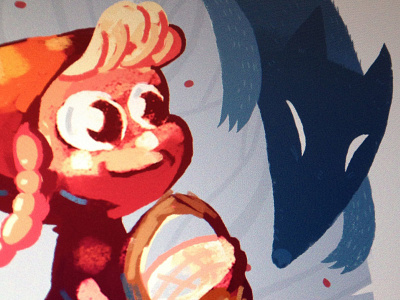 Little Red Riding Hood - WIP - Colours