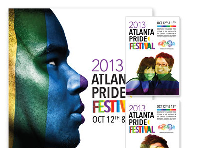 Pride Atlanta advertisement atlanta campaign marketing pride