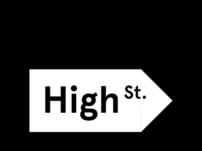High St Logo design high st high st high st new zealand high st website high st.com logo web design web design company
